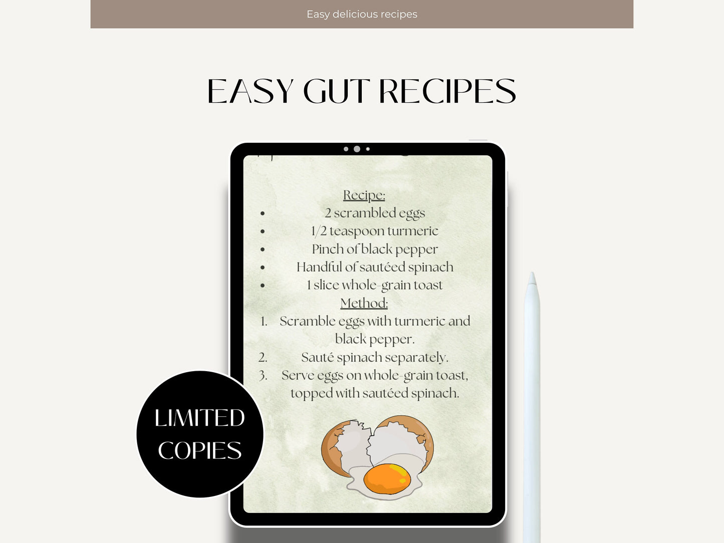 Meal plans for Gut Health perfect for Personal trainers and fitness coaches. Easy recipes, Gut health content, Breakfast recipes ideas, PDFS